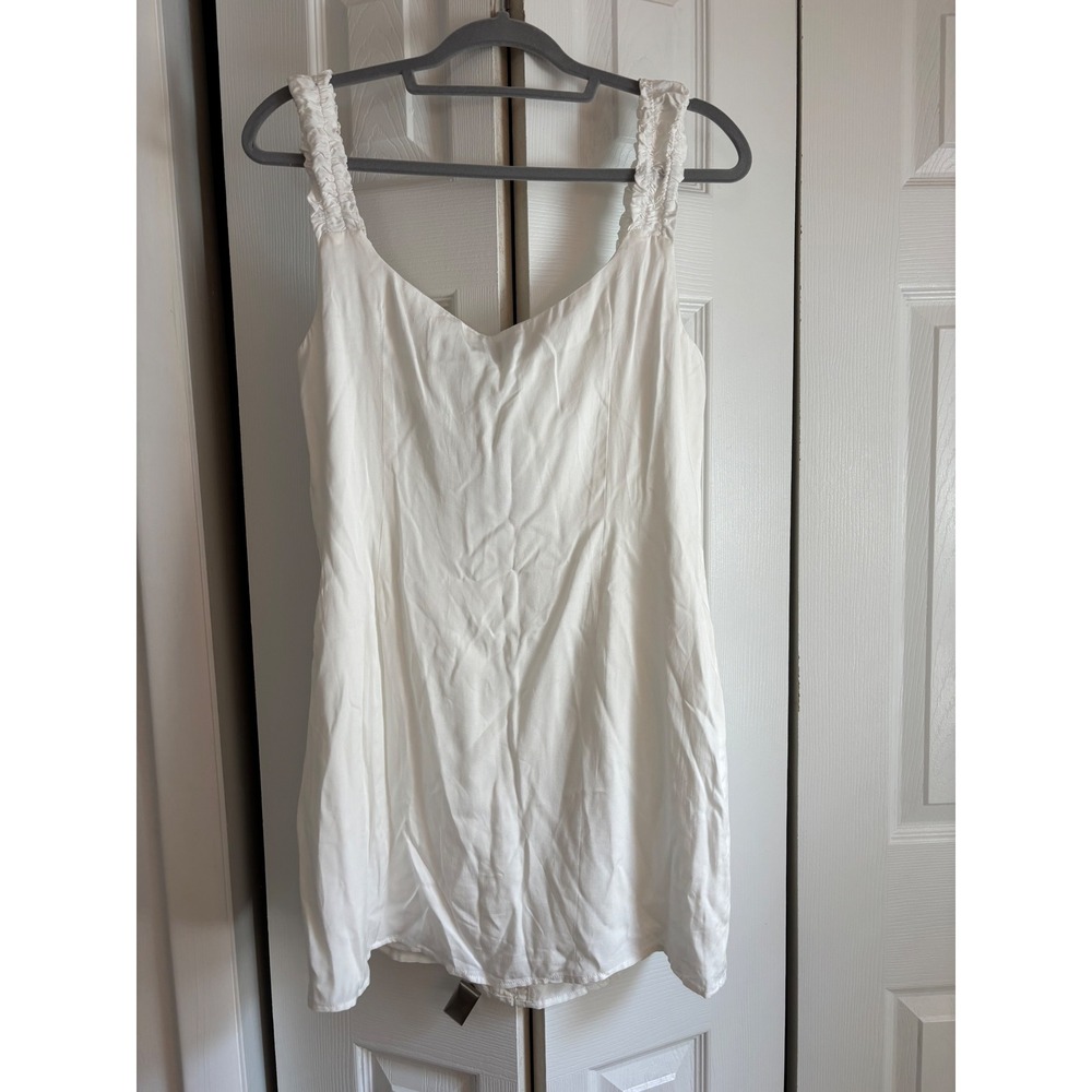 Princess Polly Triket Mini Dress White Size 10 NWT Romantic Lace Party Dress - Picture 8 of 9